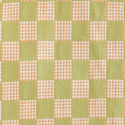 Checkmate - Checkers - Kiwi - Fableism Supply Co. - Simplifi Fabric