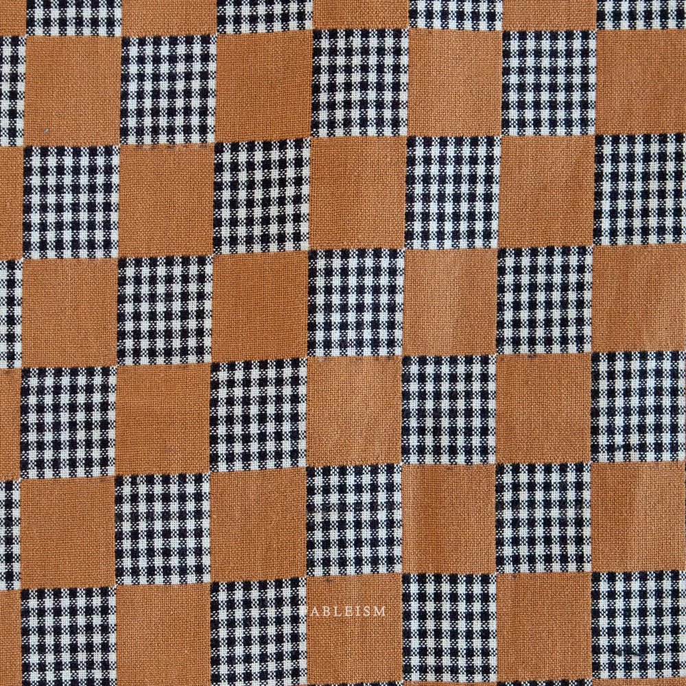Checkmate - Checkers - Sandalwood - Fableism Supply Co. - Simplifi Fabric