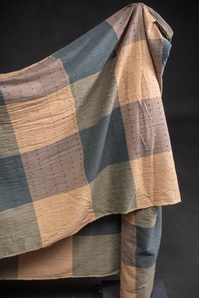 Citalia Blues Loopy Indian Cotton - Merchant & Mills - Simplifi Fabric