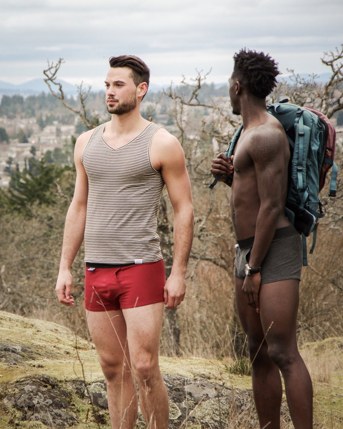 Comox Trunks / Boxers Mens PDF Sewing Pattern - Thread Theory - Simplifi Fabric