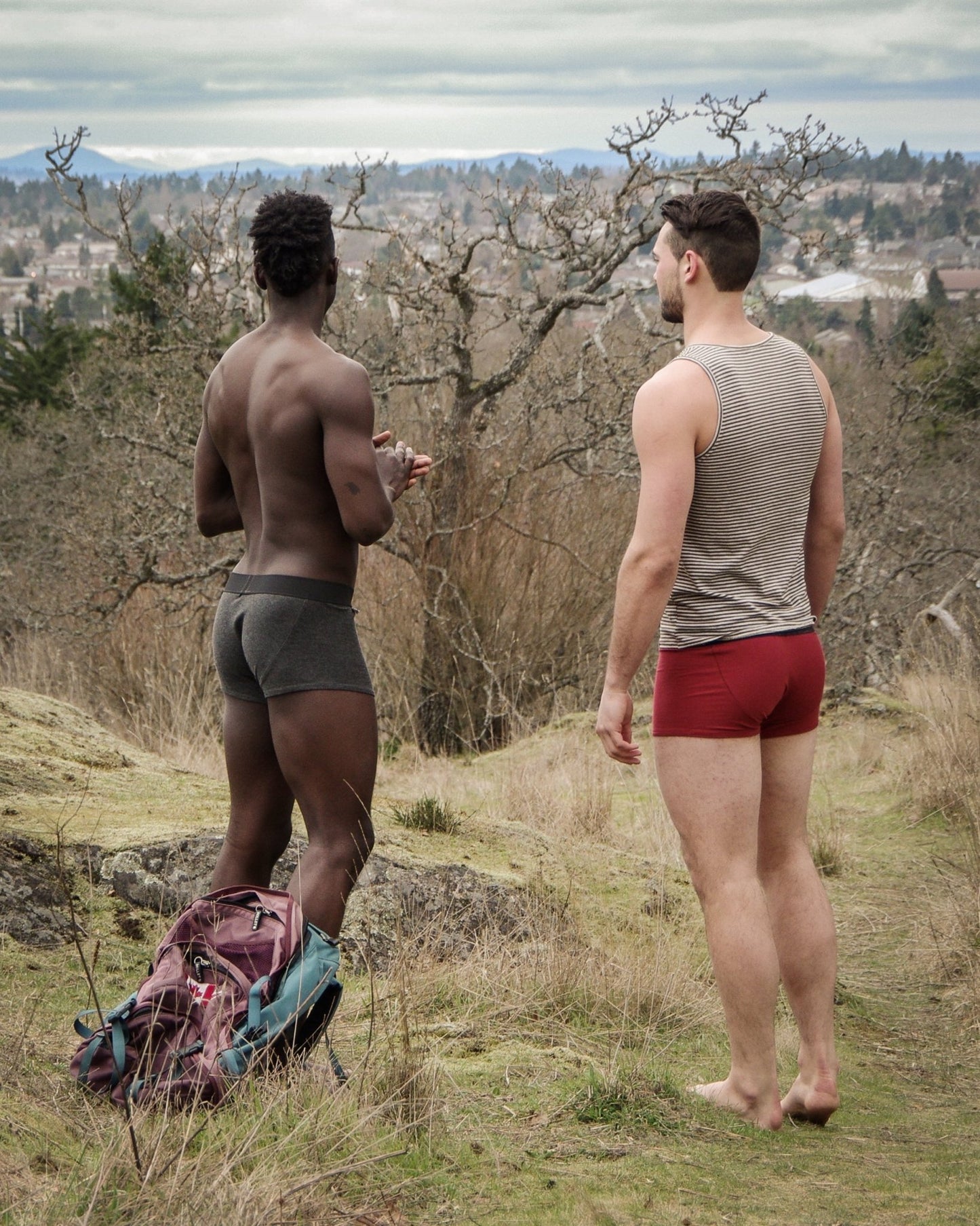 Comox Trunks / Boxers Mens PDF Sewing Pattern - Thread Theory - Simplifi Fabric