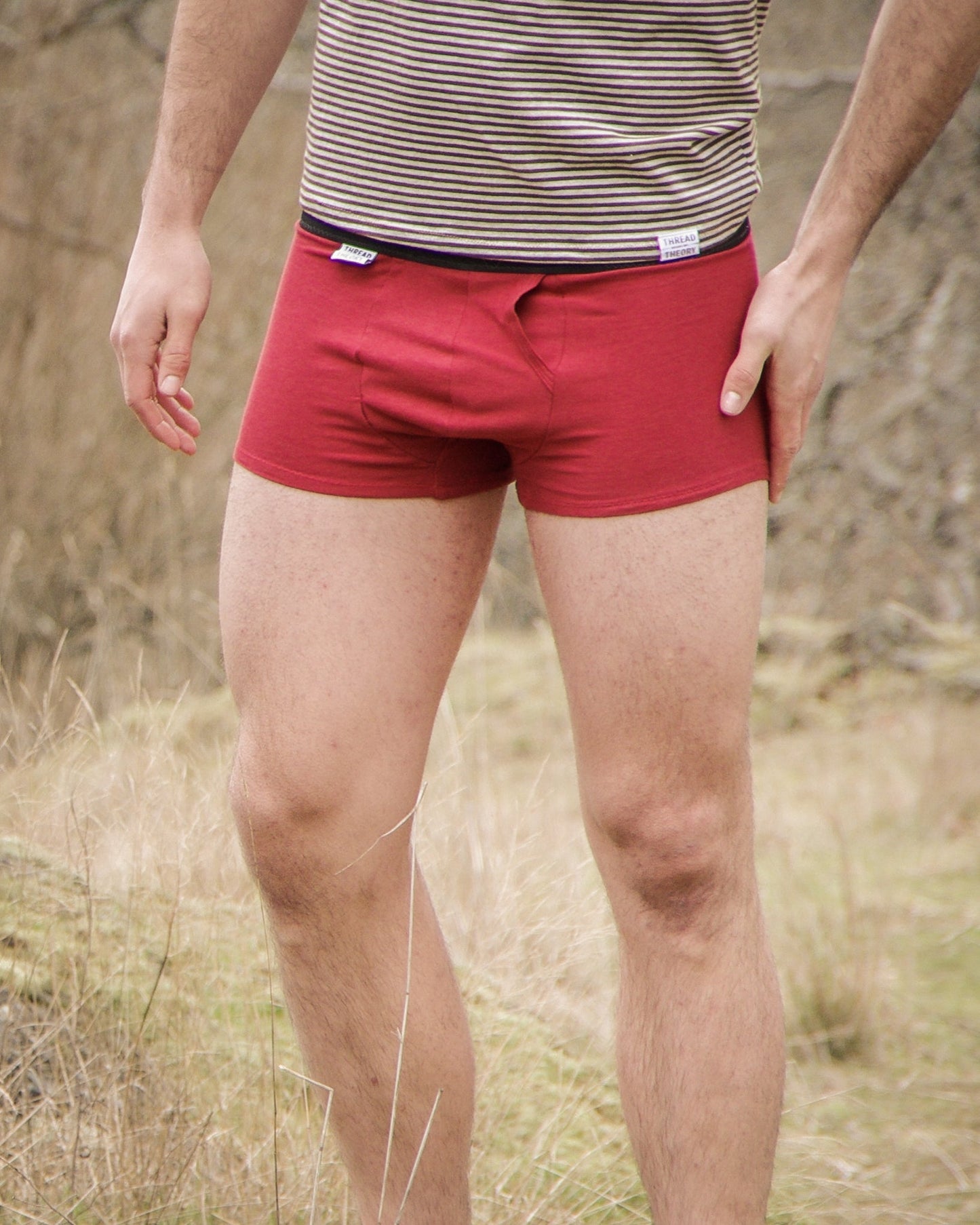 Comox Trunks / Boxers Mens PDF Sewing Pattern - Thread Theory - Simplifi Fabric