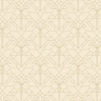 Coonley Tulip - Earth - FLW Tone On Tone - Frank Llyod Wright - Cloud 9 Fabrics - Poplin - Simplifi Fabric