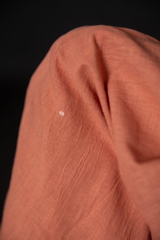 Coral Flower Extra Weft Handwoven Indian Organic Cotton - Merchant & Mills - Simplifi Fabric
