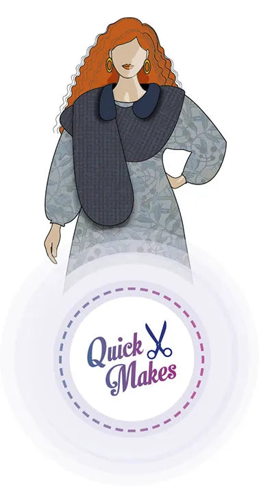 Quick Makes Corvus Stole - Paper Sewing Pattern - Sew Different