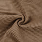 Cotton Waffle Weave - European Import - Dark Taupe - Simplifi Fabric