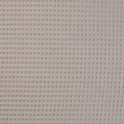 Cotton Waffle Weave - European Import - Silver Grey - Simplifi Fabric