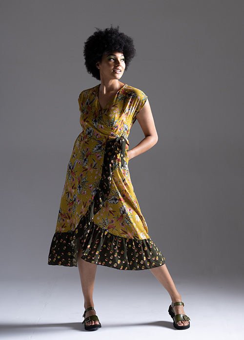 Darjeeling Frock - Paper Sewing Pattern - Sew Different - Simplifi Fabric