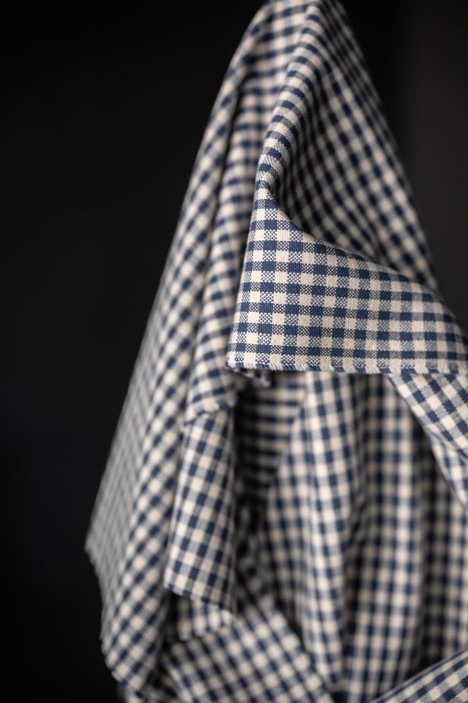 Dawson Gingham Heavy Recycled Cotton - European Import - Merchant & Mills - Simplifi Fabric