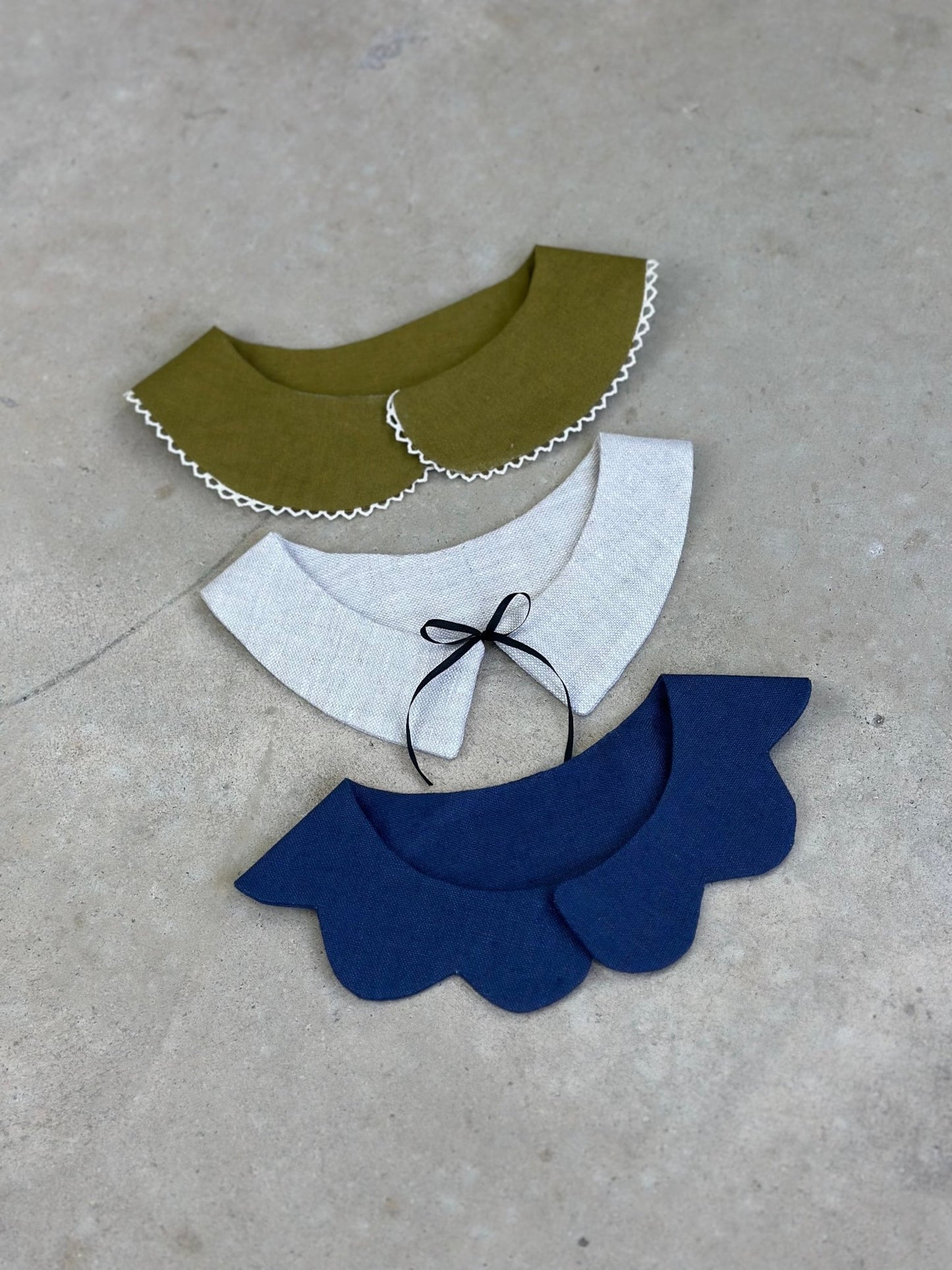 Detachable Children's Collar PDF Sewing Pattern - Atelier Mimito - Simplifi Fabric