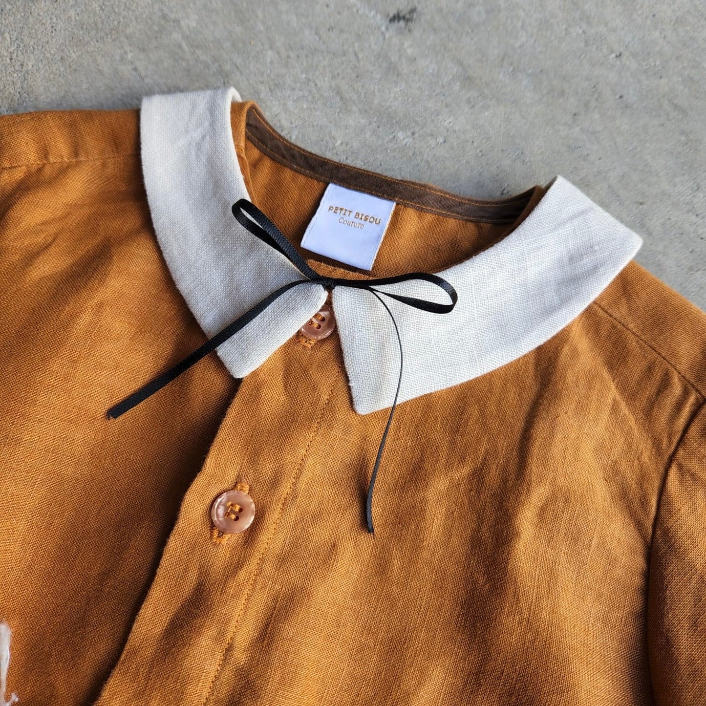 Detachable Children's Collar PDF Sewing Pattern - Atelier Mimito - Simplifi Fabric