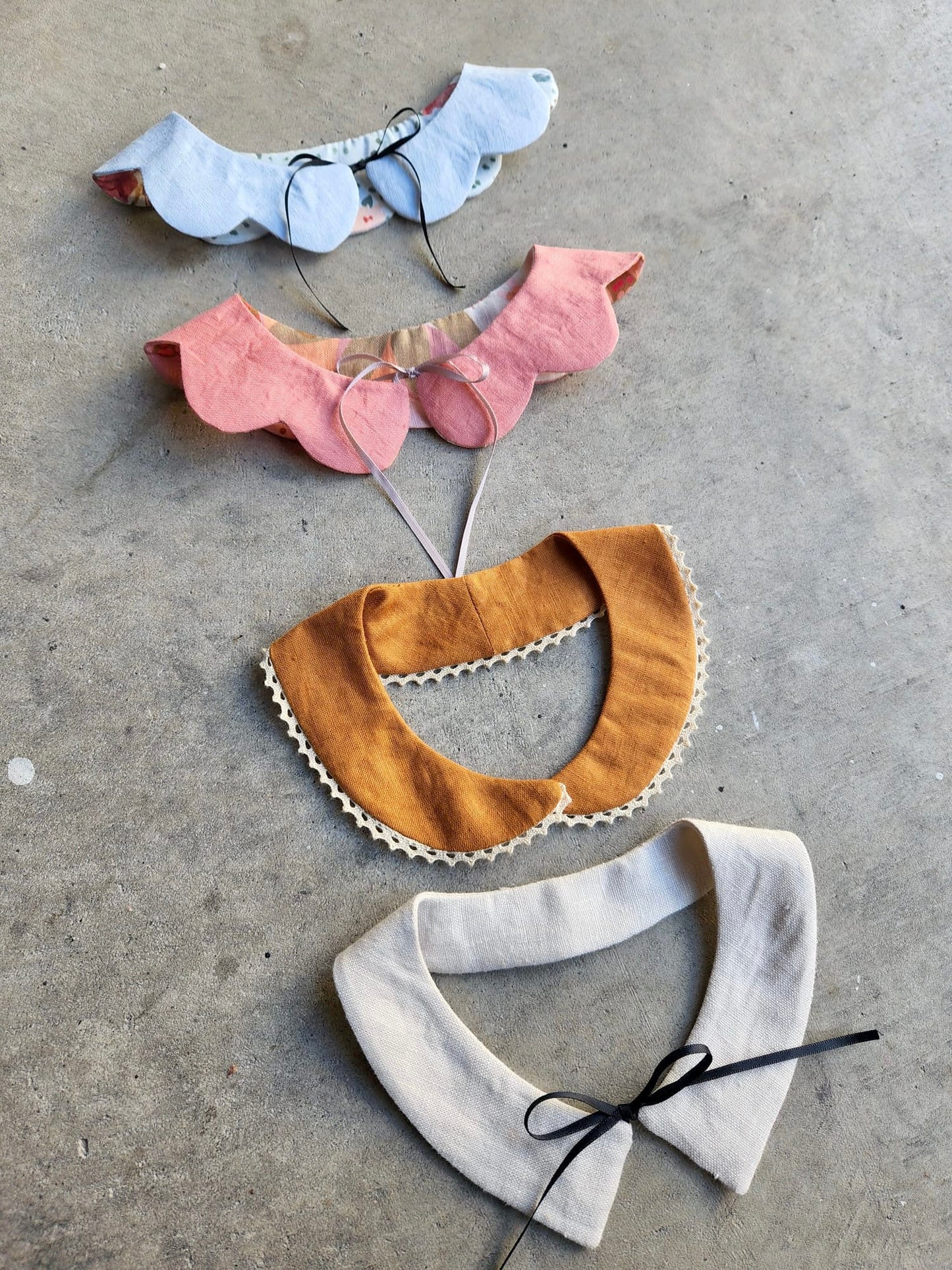 Detachable Children's Collar PDF Sewing Pattern - Atelier Mimito - Simplifi Fabric