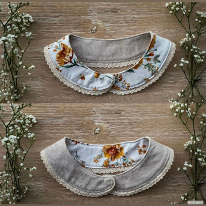 Detachable Children's Collar PDF Sewing Pattern - Atelier Mimito - Simplifi Fabric