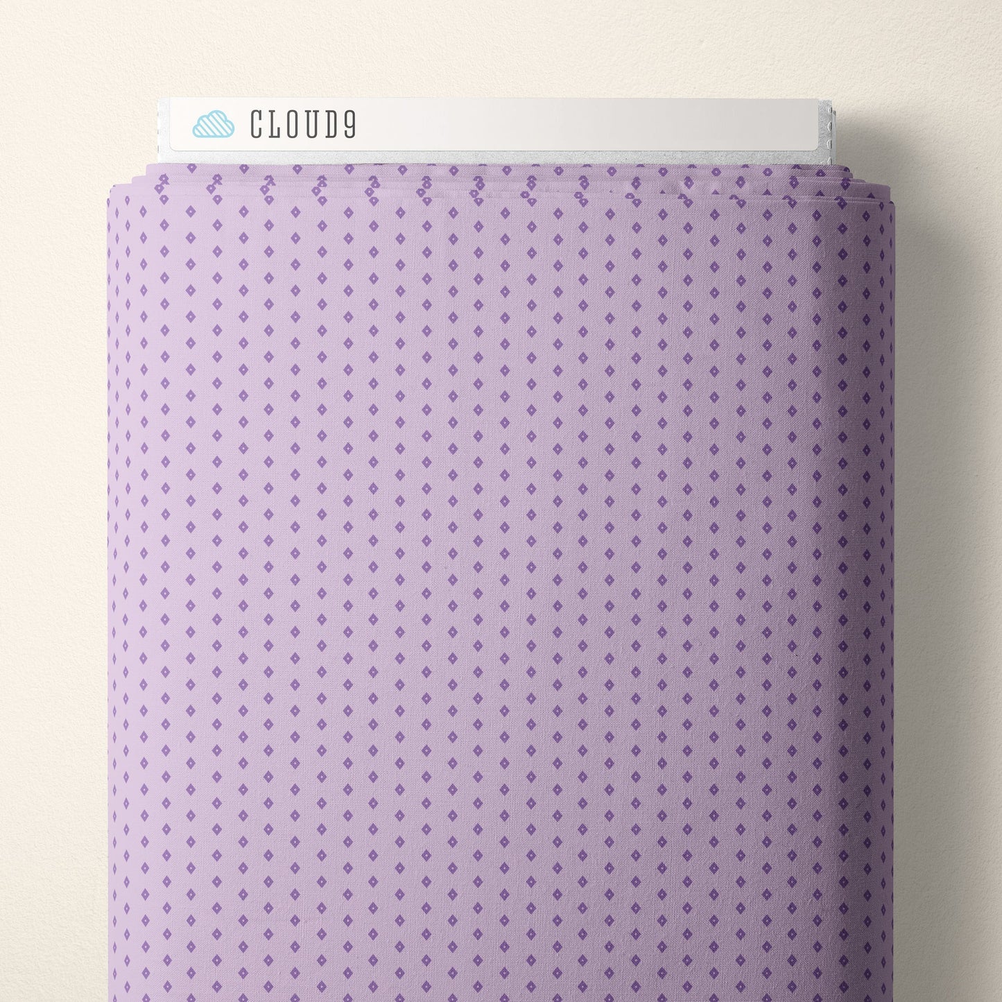 Diamond - Lilac - Retro Meadow - Sophie Rowe - Cloud 9 Fabrics - Poplin - Simplifi Fabric