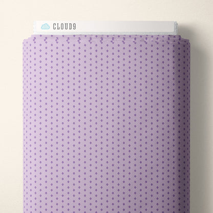 Diamond - Lilac - Retro Meadow - Sophie Rowe - Cloud 9 Fabrics - Poplin - Simplifi Fabric