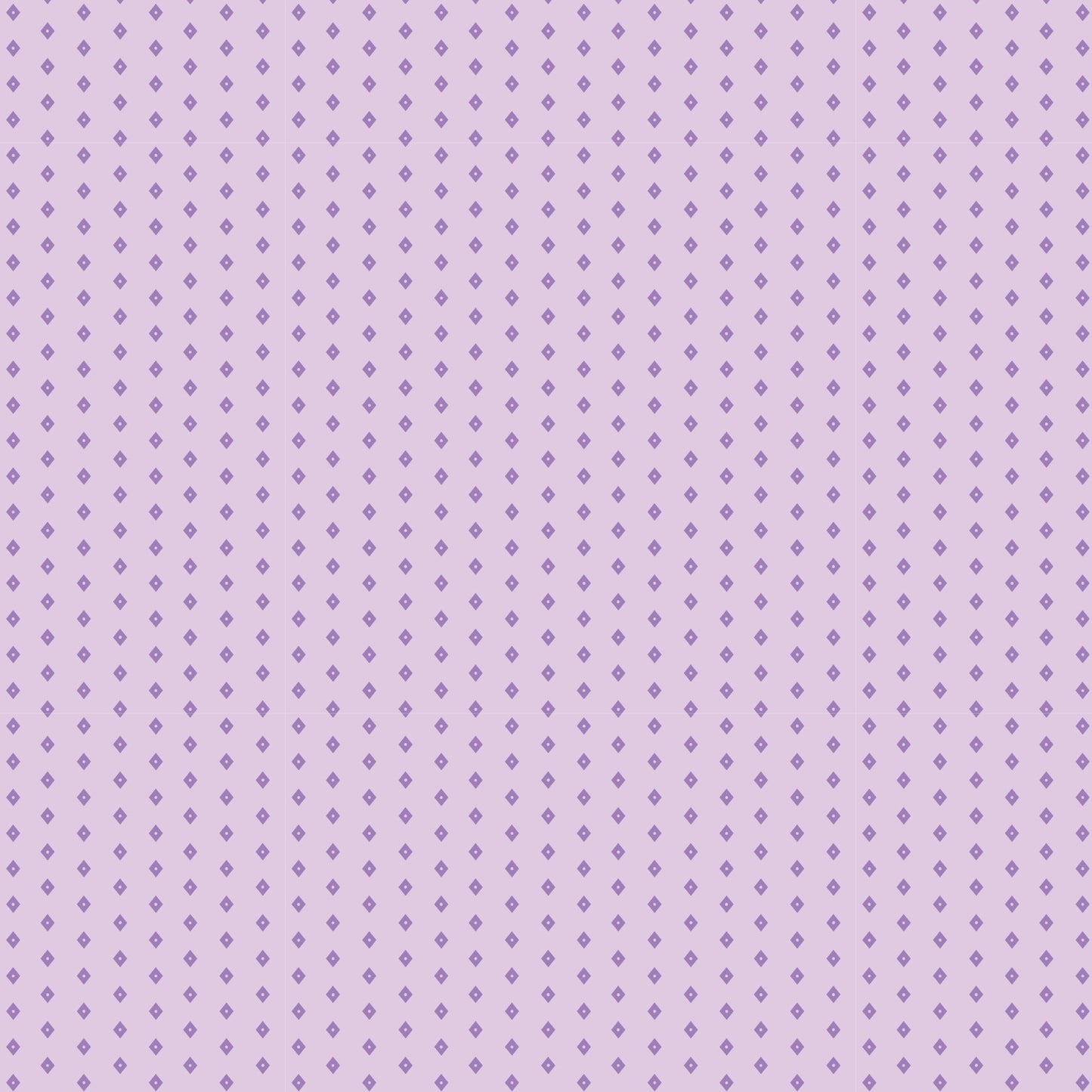 Diamond - Lilac - Retro Meadow - Sophie Rowe - Cloud 9 Fabrics - Poplin - Simplifi Fabric