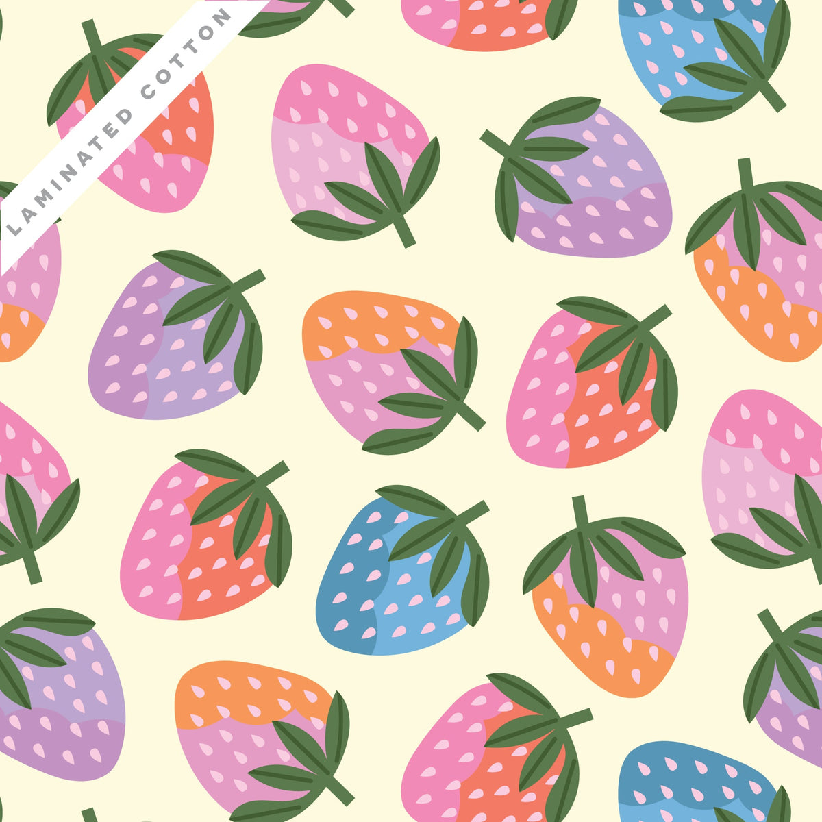 Disco Berries - Melissa Donne - Laminated Collective - Cloud9 Fabrics - Simplifi Fabric