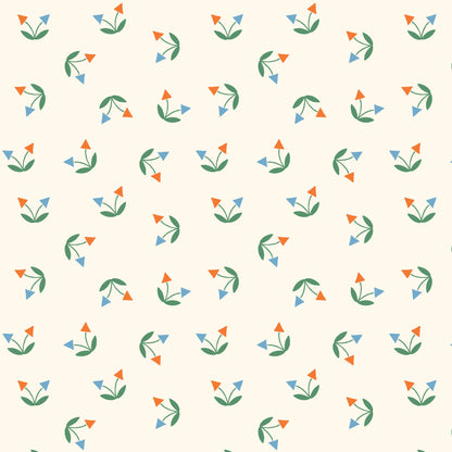 Ditsy Floral - Orchard Deco - Ariana Martin - Cloud 9 Fabrics - Poplin - Simplifi Fabric