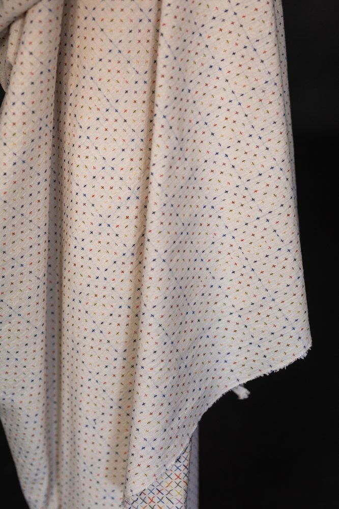 Dolly Tot Indian Organic Cotton Cross Stitch - Merchant & Mills - Simplifi Fabric