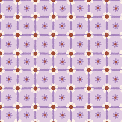 Dorris - Retro Meadow - Sophie Rowe - Cloud 9 Fabrics - Poplin - Simplifi Fabric