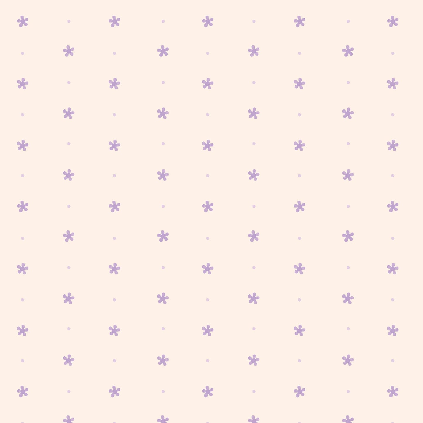 Dottie - Salt - Retro Meadow - Sophie Rowe - Cloud 9 Fabrics - Poplin - Simplifi Fabric