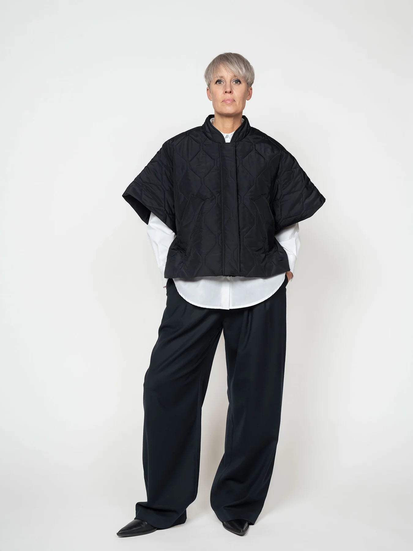 Drawstring Vest Unisex Pattern - The Assembly Line - Simplifi Fabric