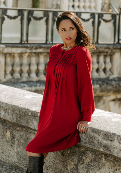 Atlas Shirt Dress Blouse Paper Sewing Pattern - Maison Fauve