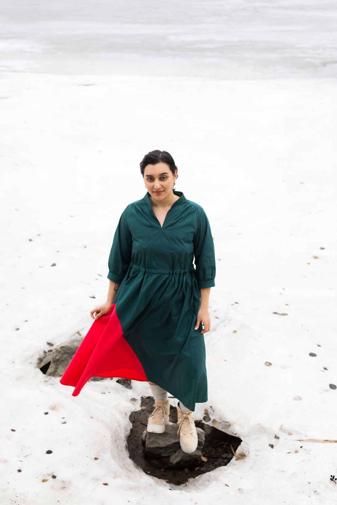 DYNAMO Dress by Kaisa Rissanen PDF Sewing Pattern - TAUKO - Simplifi Fabric