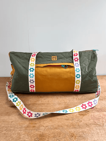 Earnley Duffel Bag Paper Pattern - Two Stitches Patterns - Simplifi Fabric