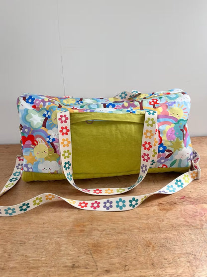 Earnley Duffel Bag Paper Pattern - Two Stitches Patterns - Simplifi Fabric