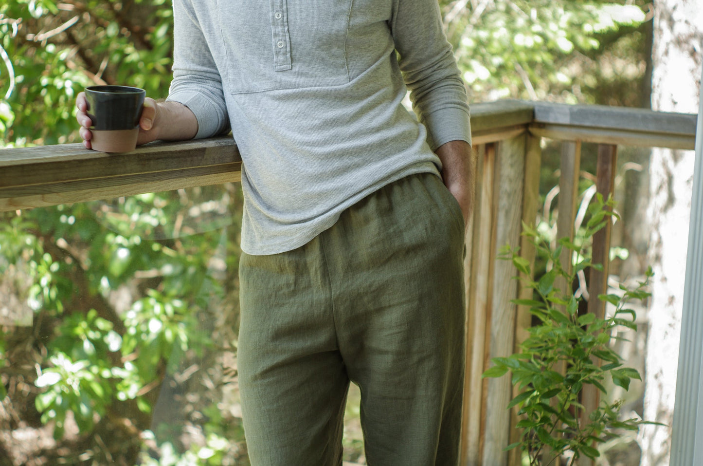 Eastwood Pajamas Mens PDF Sewing Pattern - Thread Theory - Simplifi Fabric