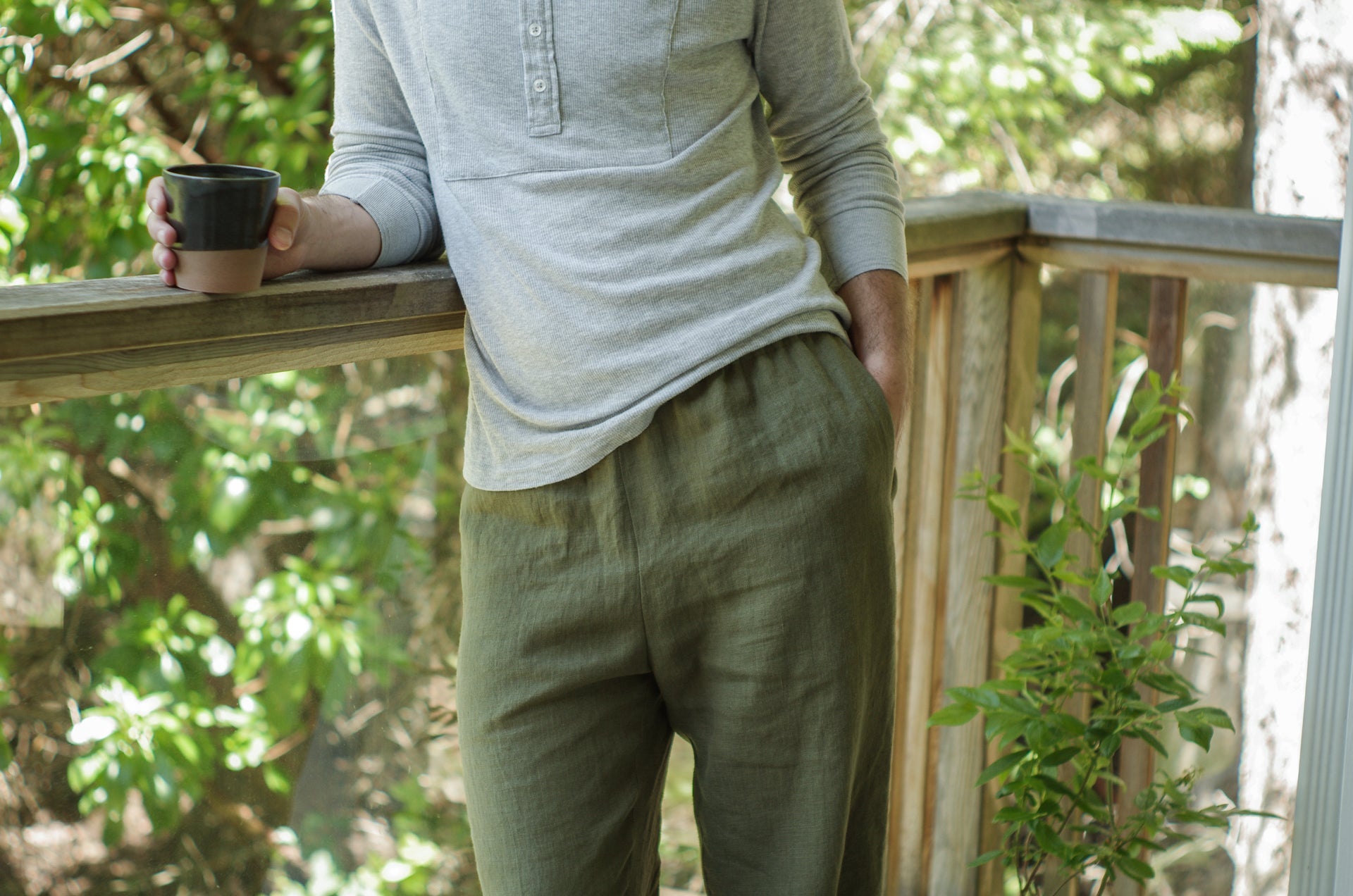 Eastwood Pajamas Mens PDF Sewing Pattern - Thread Theory - Simplifi Fabric