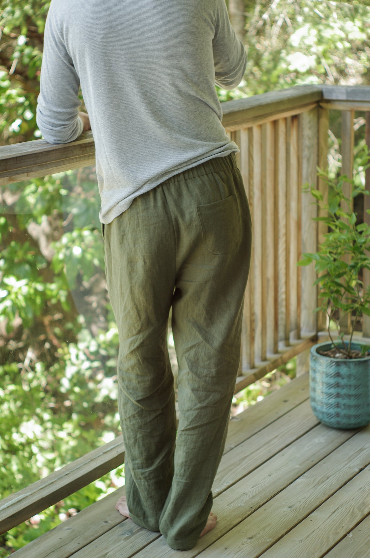 Eastwood Pajamas Mens PDF Sewing Pattern - Thread Theory - Simplifi Fabric