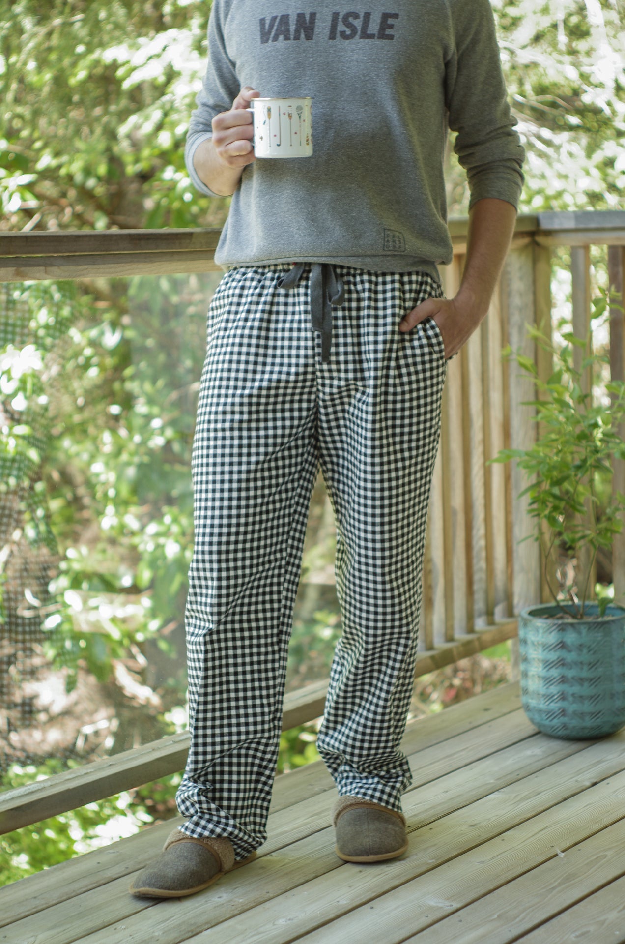 Eastwood Pajamas Mens PDF Sewing Pattern - Thread Theory - Simplifi Fabric