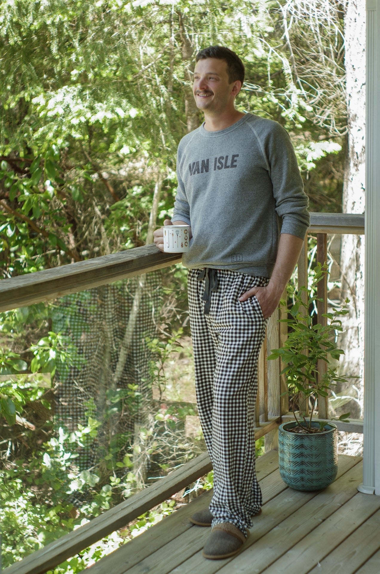 Eastwood Pajamas Mens PDF Sewing Pattern - Thread Theory - Simplifi Fabric