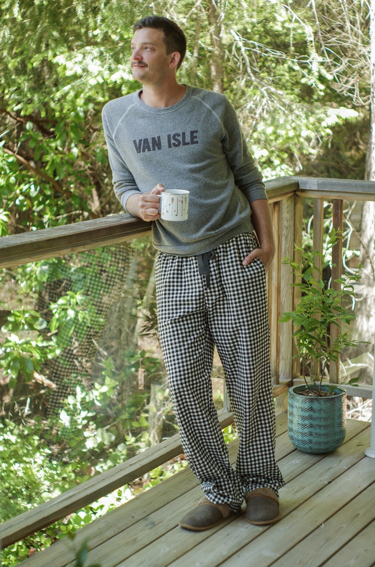 Eastwood Pajamas Mens PDF Sewing Pattern - Thread Theory - Simplifi Fabric