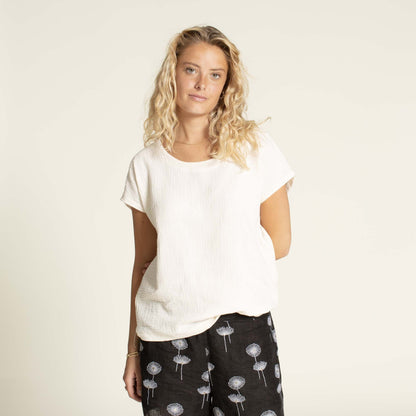 Easy T-Shirt Paper Pattern - Wardrobe by Me - Simplifi Fabric