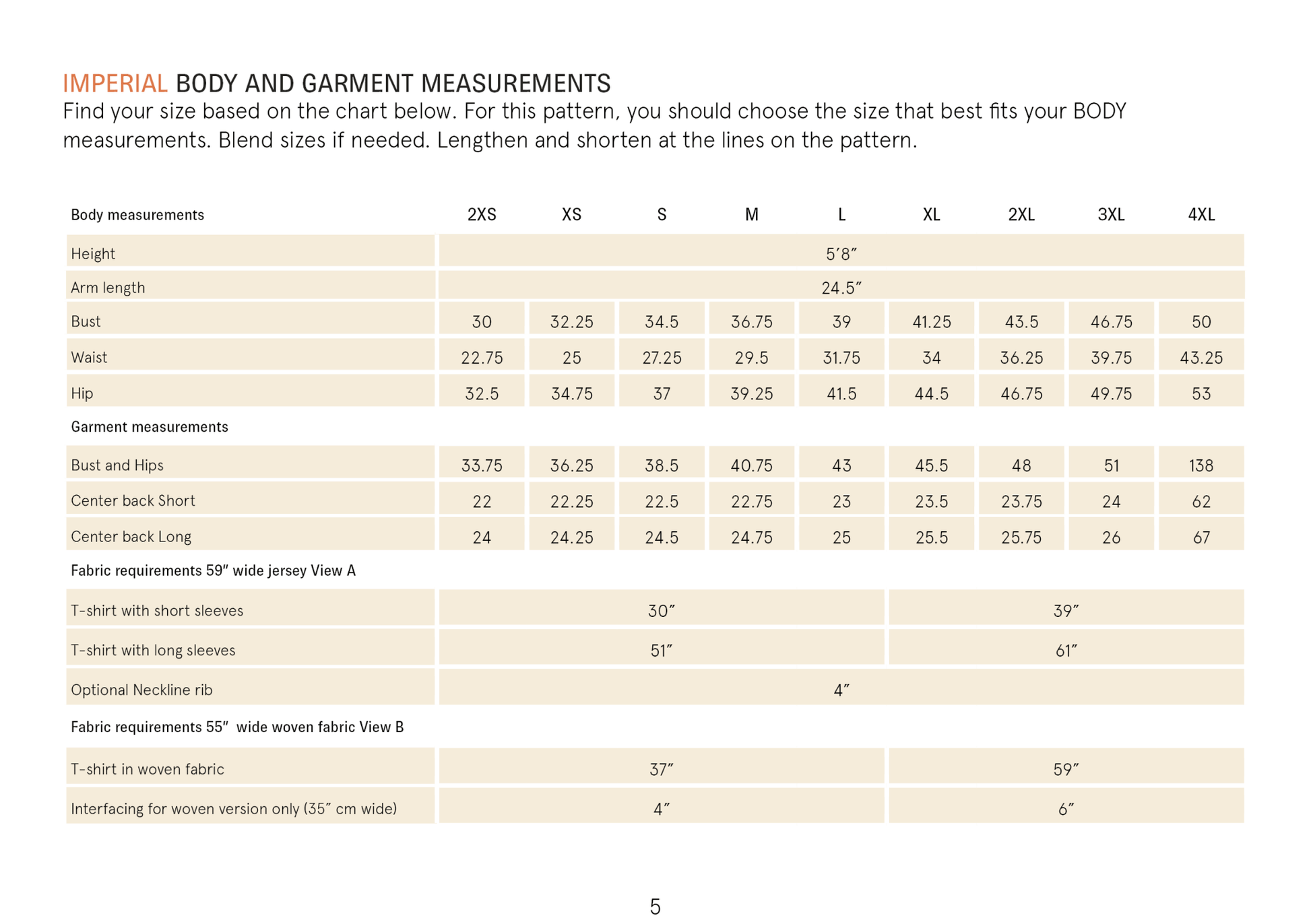 Easy T-Shirt Paper Pattern - Wardrobe by Me - Simplifi Fabric