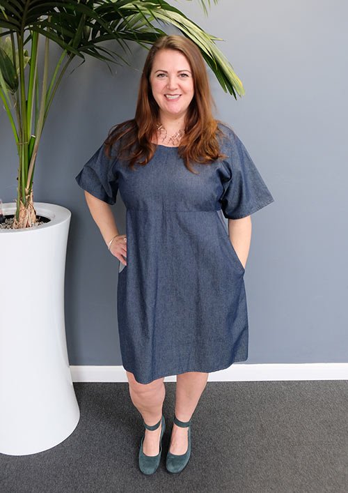 Everyday Chic Dress - Paper Sewing Pattern - Sew Different - Simplifi Fabric