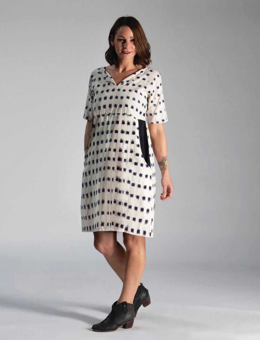 Everyday Chic Dress - Paper Sewing Pattern - Sew Different - Simplifi Fabric