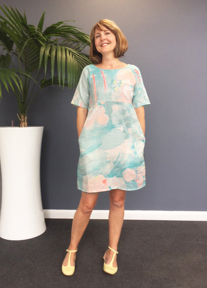 Everyday Chic Dress - Paper Sewing Pattern - Sew Different - Simplifi Fabric