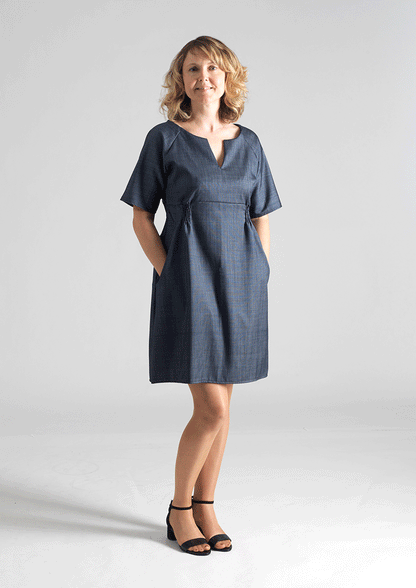 Everyday Chic Dress - Paper Sewing Pattern - Sew Different