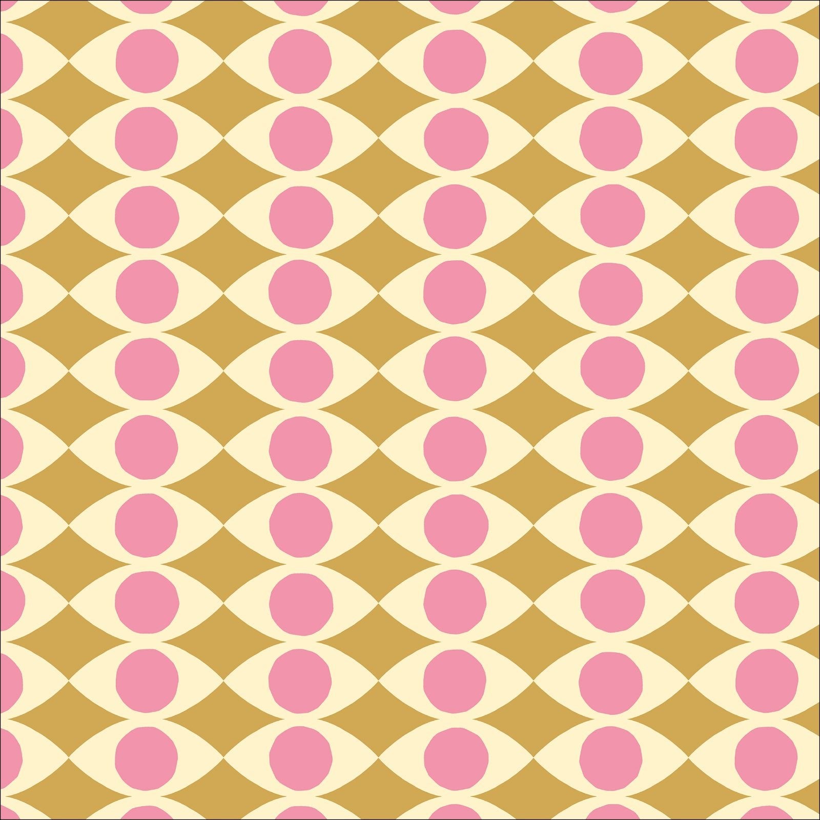 Eyespots - Life Of Plants - Di Ujdi - Cloud 9 Fabrics - Poplin - Simplifi Fabric