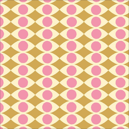 Eyespots - Life Of Plants - Di Ujdi - Cloud 9 Fabrics - Poplin - Simplifi Fabric