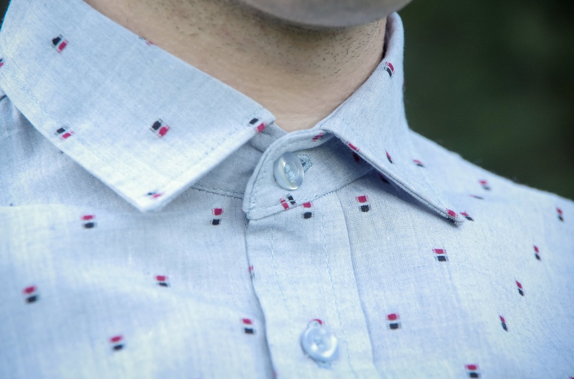 Fairfield Button - Up Shirt Mens PDF Sewing Pattern - Thread Theory - Simplifi Fabric