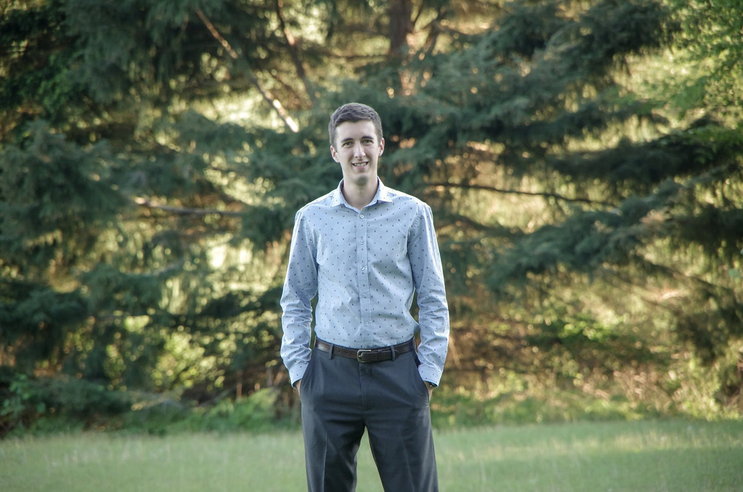 Fairfield Button - Up Shirt Mens PDF Sewing Pattern - Thread Theory - Simplifi Fabric