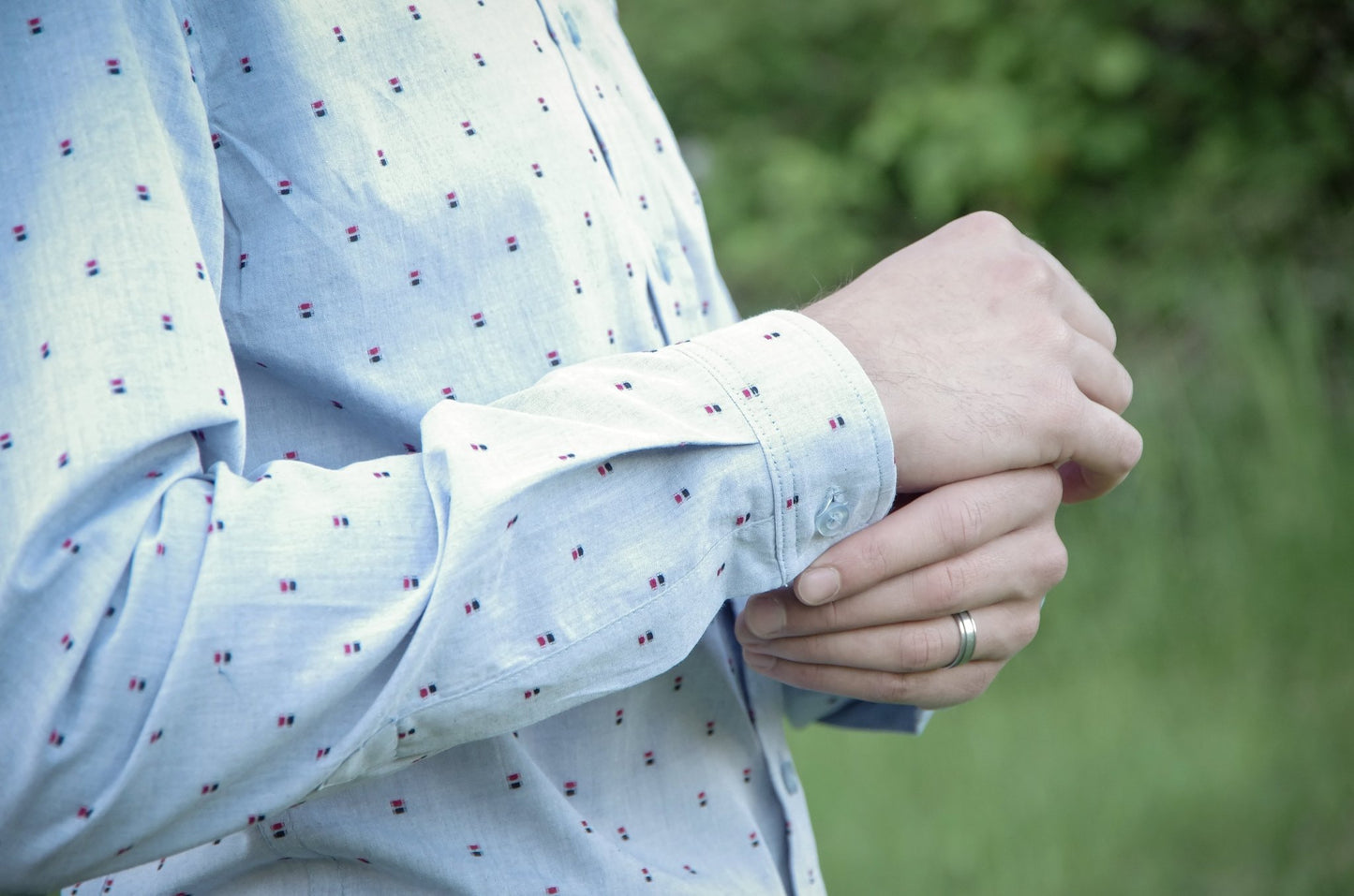 Fairfield Button - Up Shirt Mens PDF Sewing Pattern - Thread Theory - Simplifi Fabric