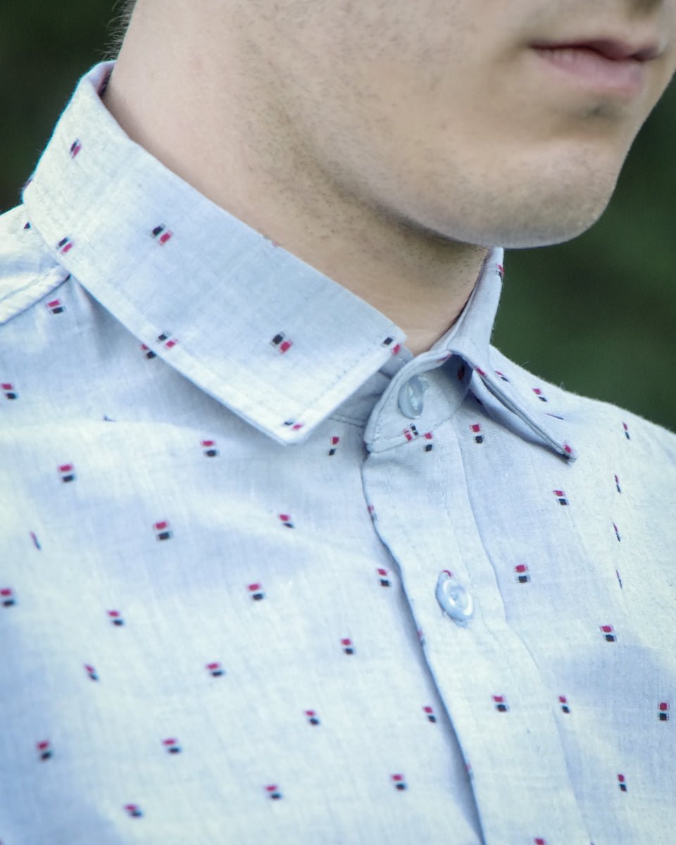 Fairfield Button - Up Shirt Mens PDF Sewing Pattern - Thread Theory - Simplifi Fabric