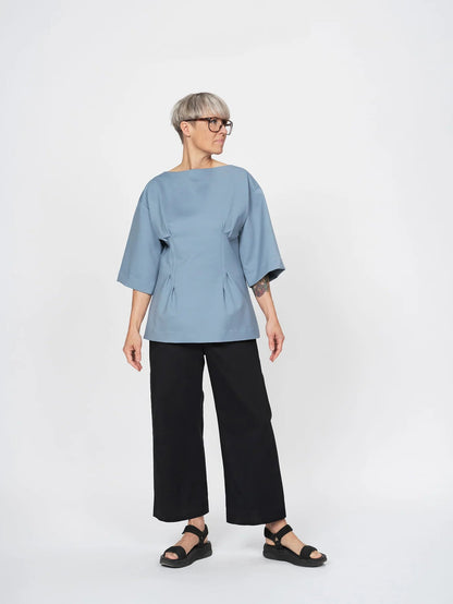 Fitted Waist T-Shirt Pattern - The Assembly Line - Simplifi Fabric