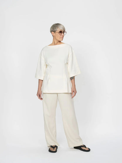 Fitted Waist T-Shirt Pattern - The Assembly Line - Simplifi Fabric